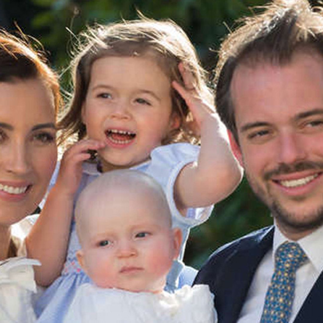 Luxembourg's Prince Félix and Princess Claire baptize son Liam at the Vatican