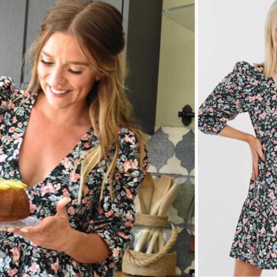 GBBO star Candice Brown rocks a sweet summer dress as she bakes up a surprise