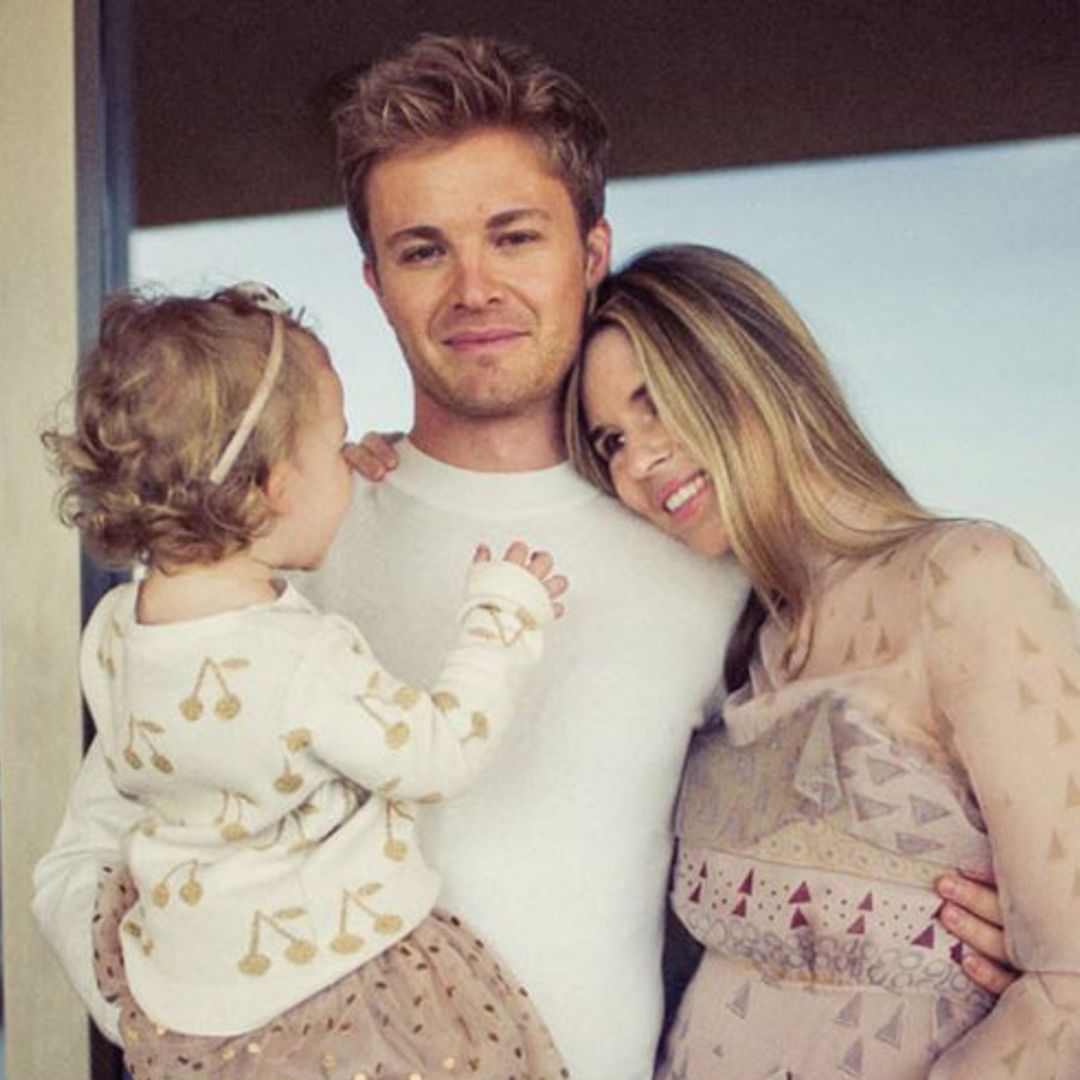 Formula 1 champion Nico Rosberg reveals wife Vivian is expecting second child