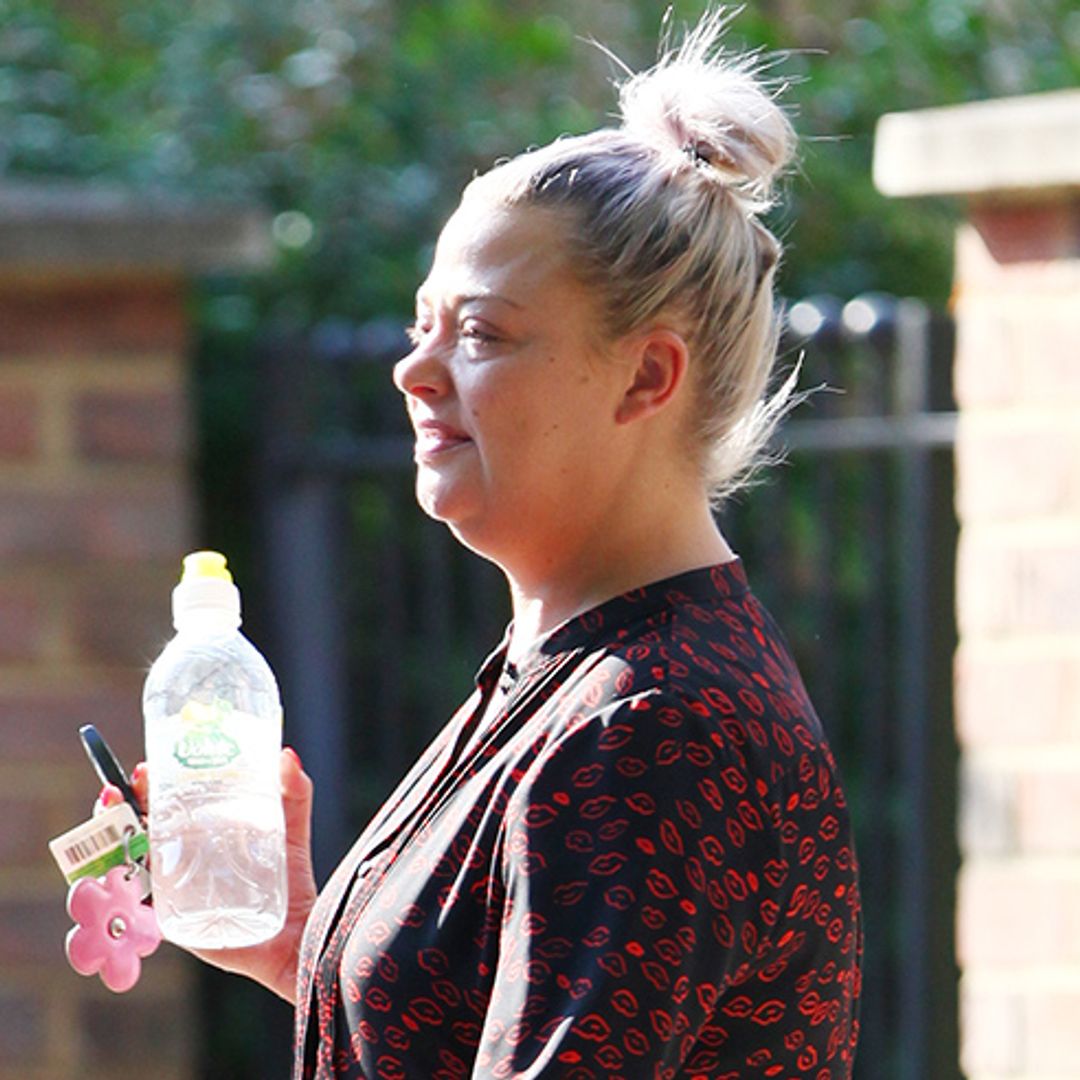 Ant McPartlin's ex-wife Lisa Armstrong all smiles as she heads to Strictly filming