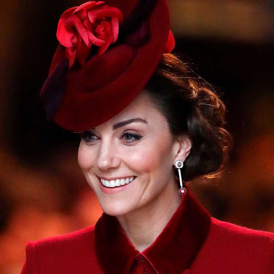 Kate Middleton wears rarely-seen diamond earrings for Commonwealth Day
