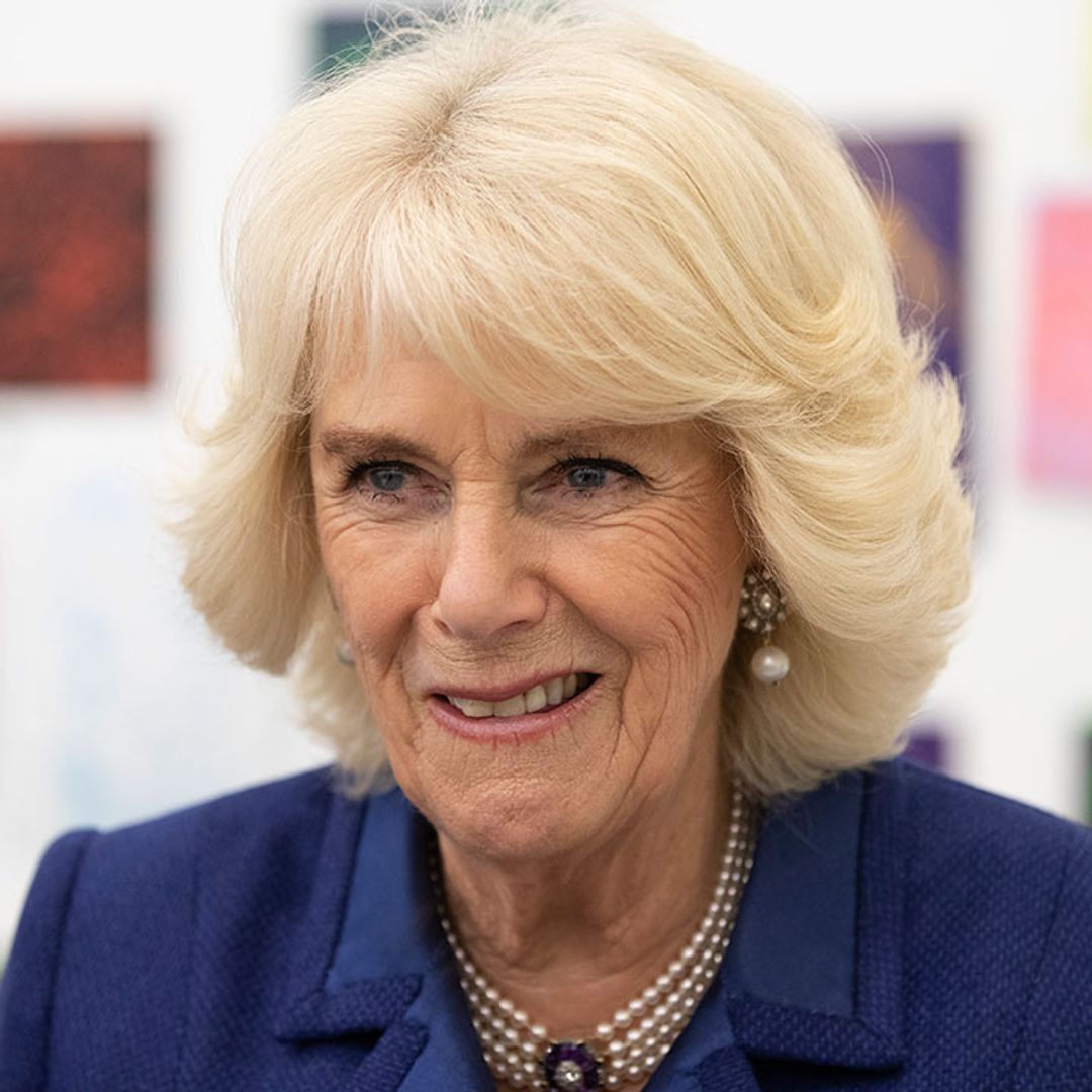 The Duchess of Cornwall looked chic in checks at court with Prince Charles