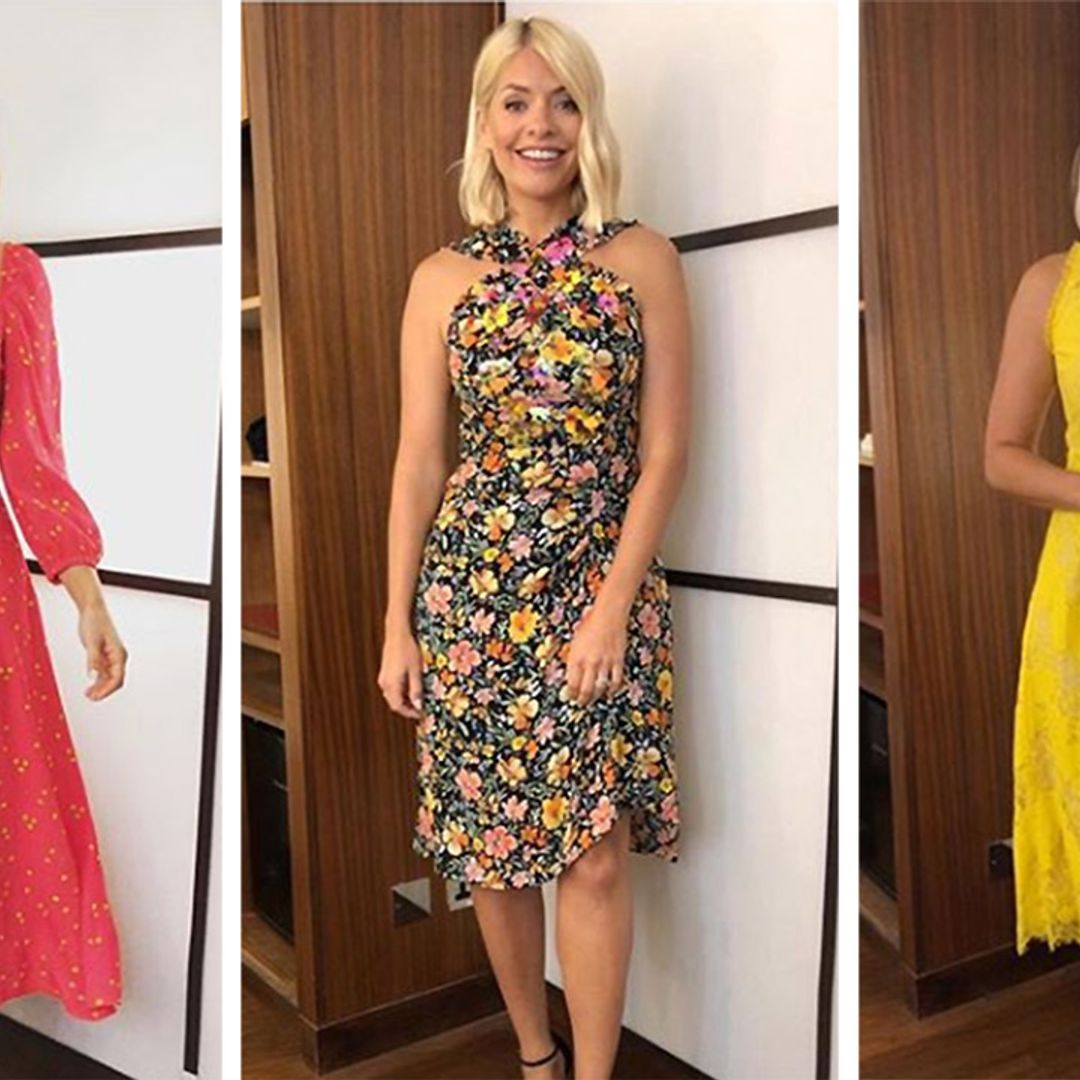 Holly Willoughby's best summer dresses – bright hues, floral prints & more