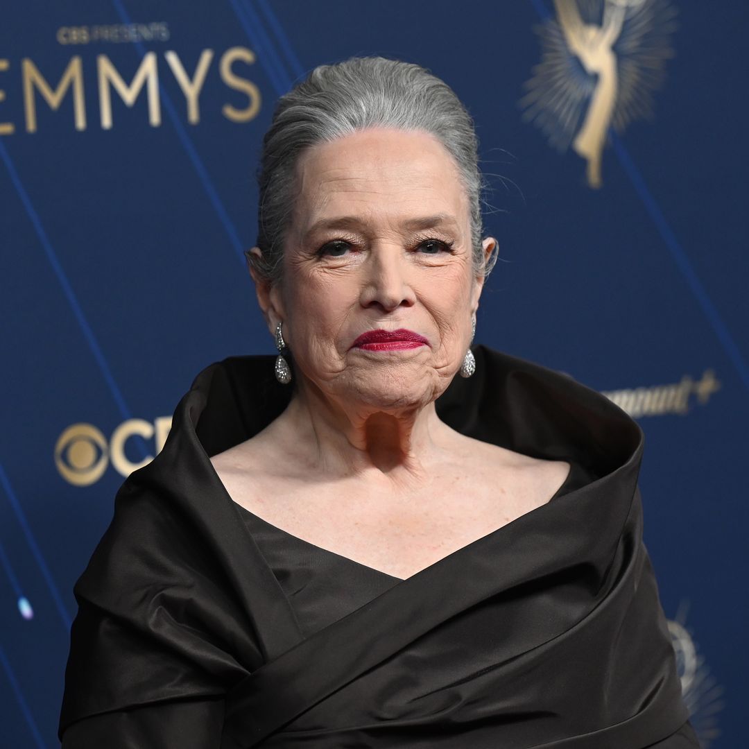 Kathy Bates 'broke down in tears' trying on Emmy gowns after 100lb weight loss