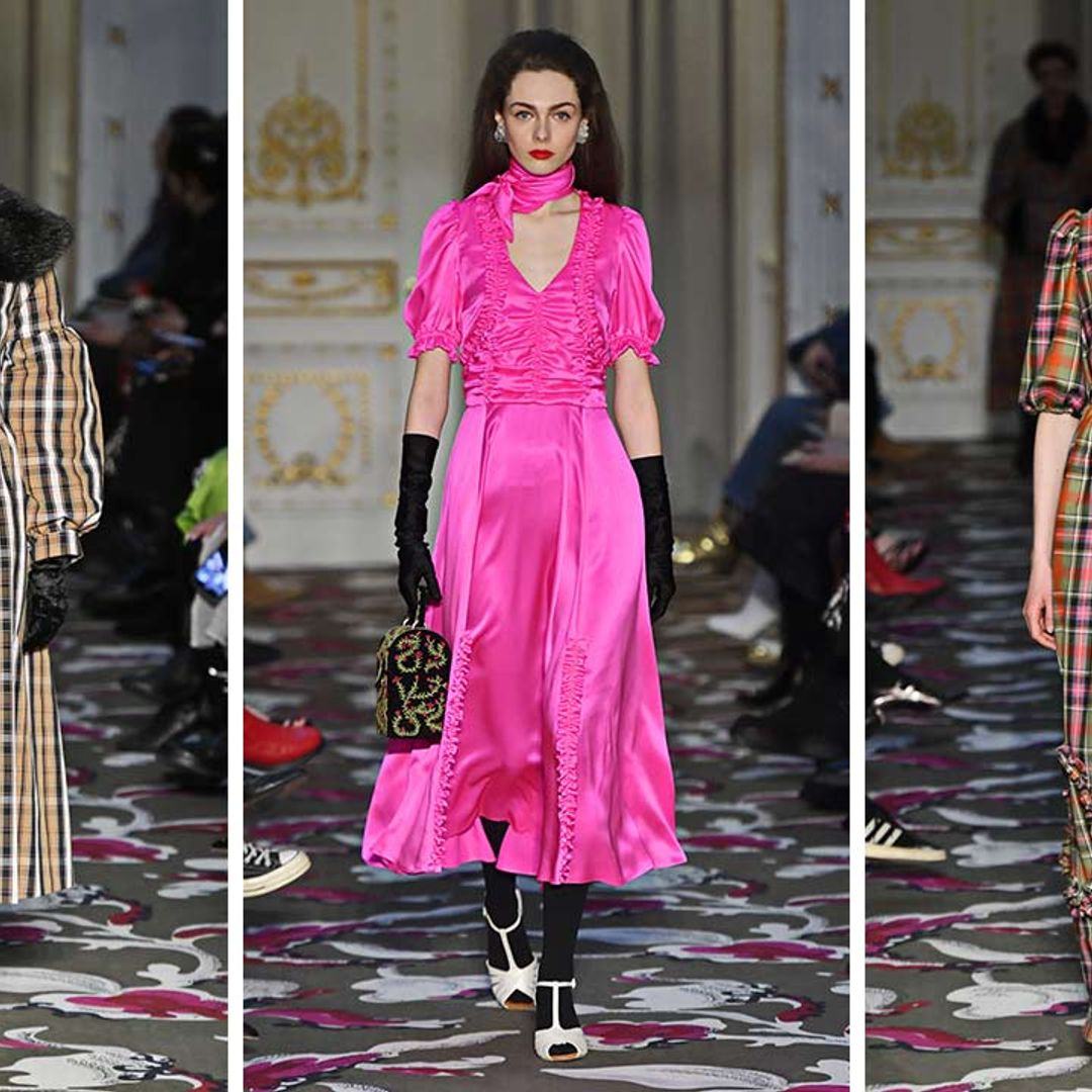 Shrimps royal-inspired London Fashion Week show was influenced by The Queen, Princess Margaret and Princess Diana