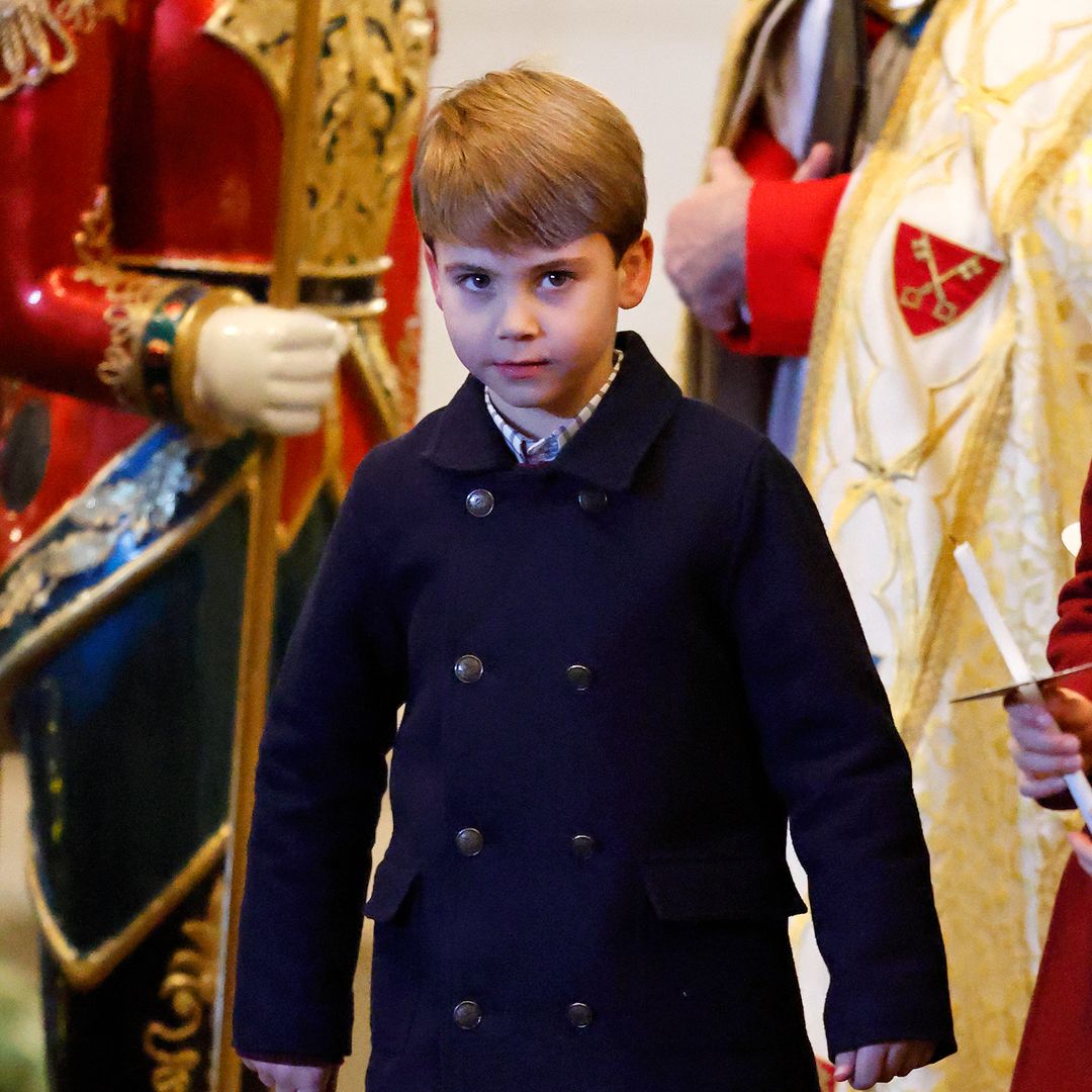 Prince Louis grabs Princess Kate's attention in adorable carol service moment