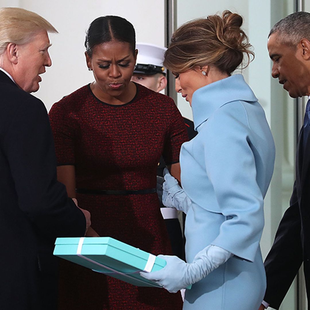 Michelle Obama reveals gift she received from Melania Trump during 'awkward' exchange