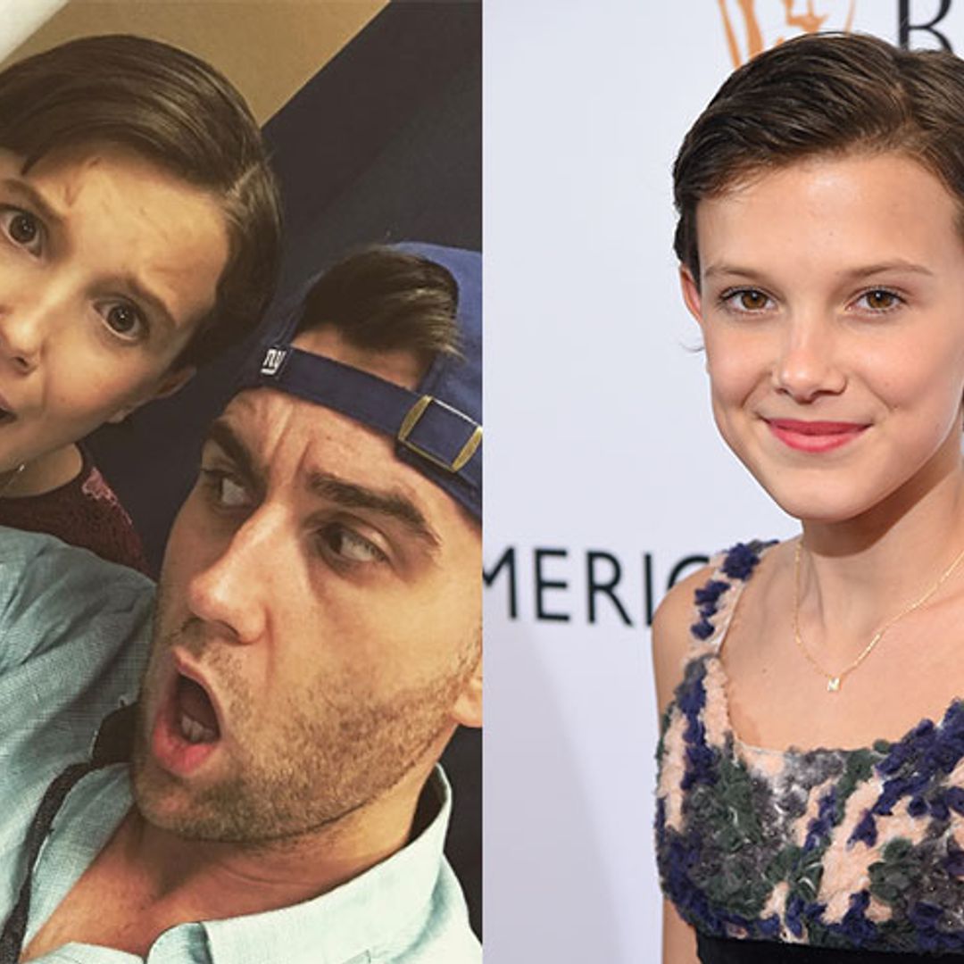 Harry Potter actor Matthew Lewis gets his 'Stranger Things tattoo' approved by the show's star Millie Bobby Brown