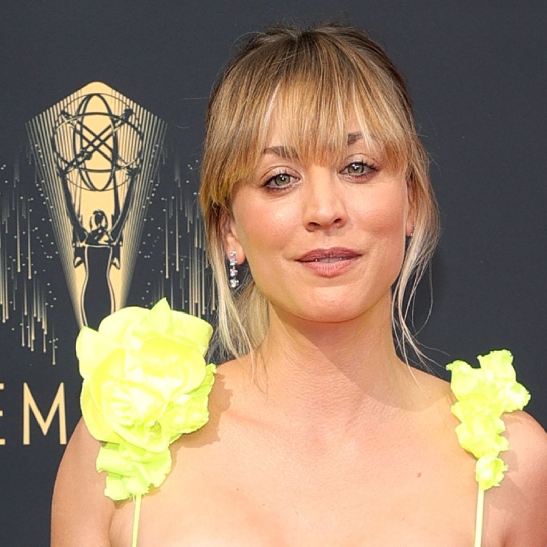 Kaley Cuoco's BTS post from the Emmys has fans gushing over her pajamas
