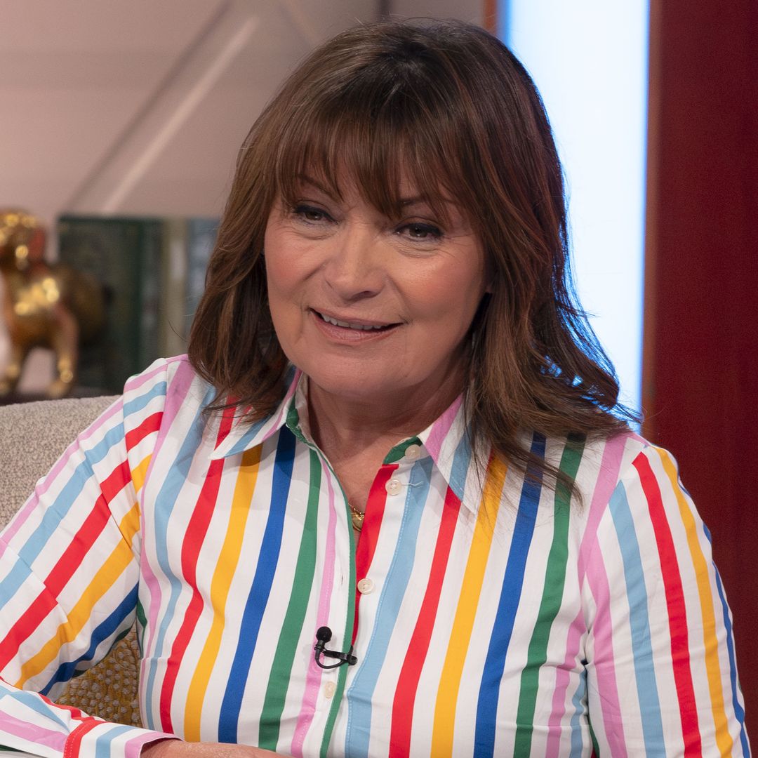 Lorraine Kelly's TV room with unusually high ceilings to 'rest up' after surgery