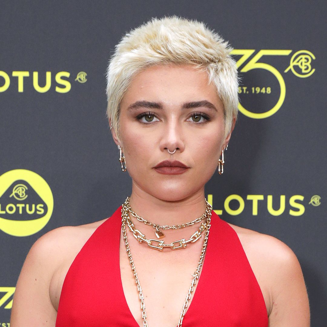 Florence Pugh's bizarre blue toe nail polish was actually quite vibey