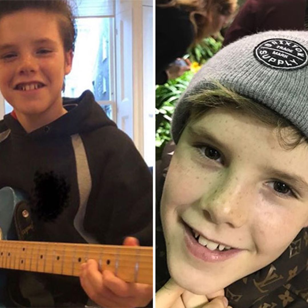 Cruz Beckham is officially a teenager - see the sweet birthday wishes from mum and dad