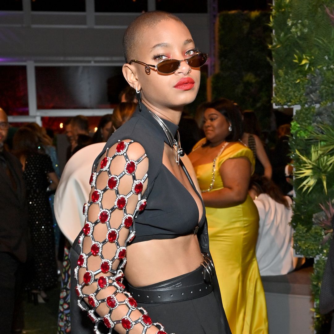 Willow Smith commands attention with edgy appearance as she attends star-studded party