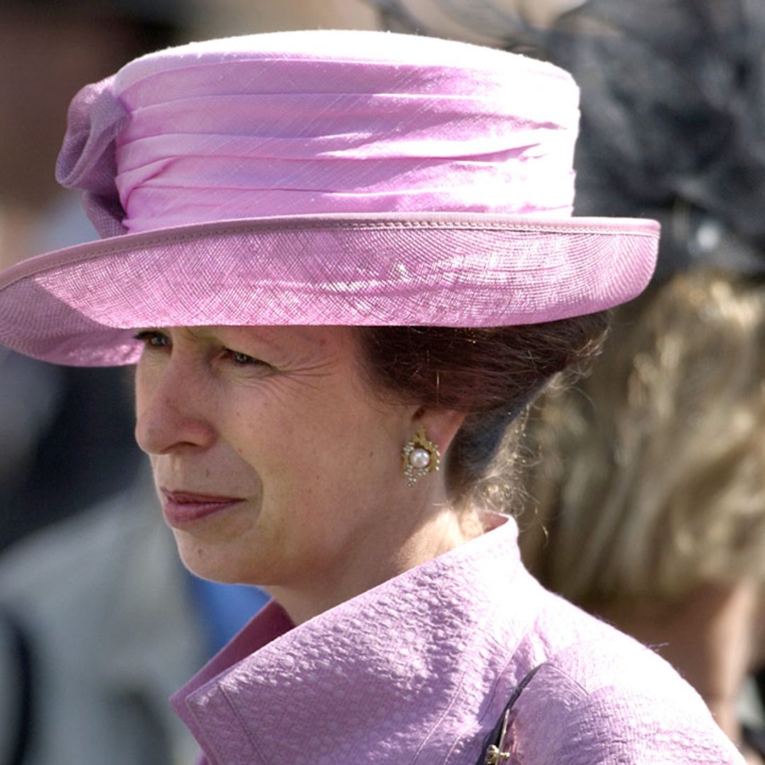 Princess Anne dazzles in form-fitting pencil skirt and the classiest of accessories