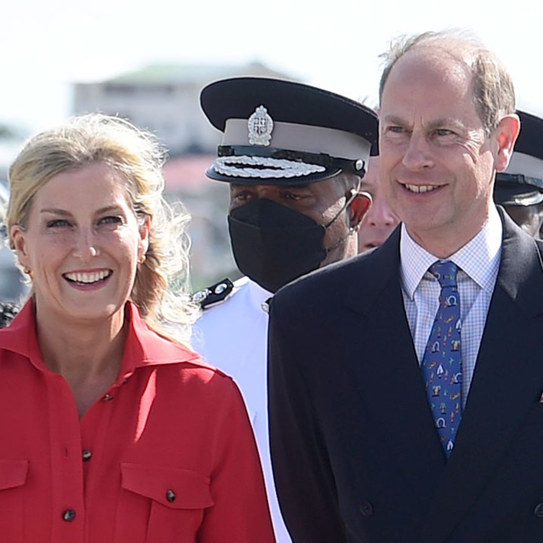 Prince Edward and Countess Sophie share photos from royal tour - fans react