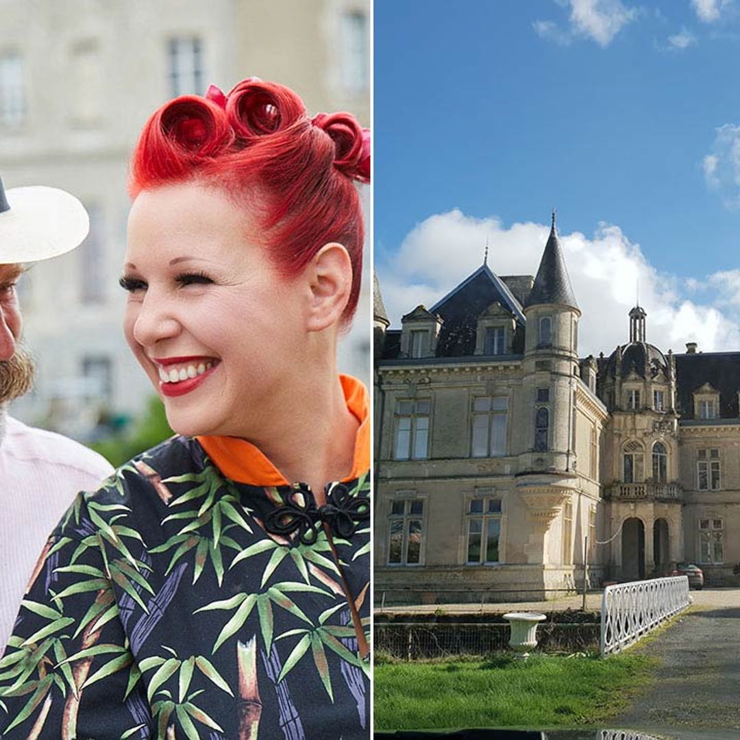 Escape to the Chateau's Dick and Angel Strawbridge reveal majestic bathroom inside castle
