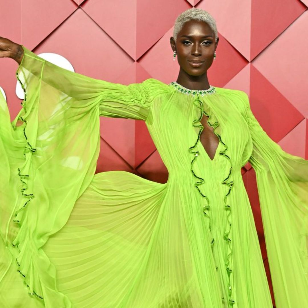 Jodie Turner-Smith is a green goddess in Gucci for Fashion Awards 2022