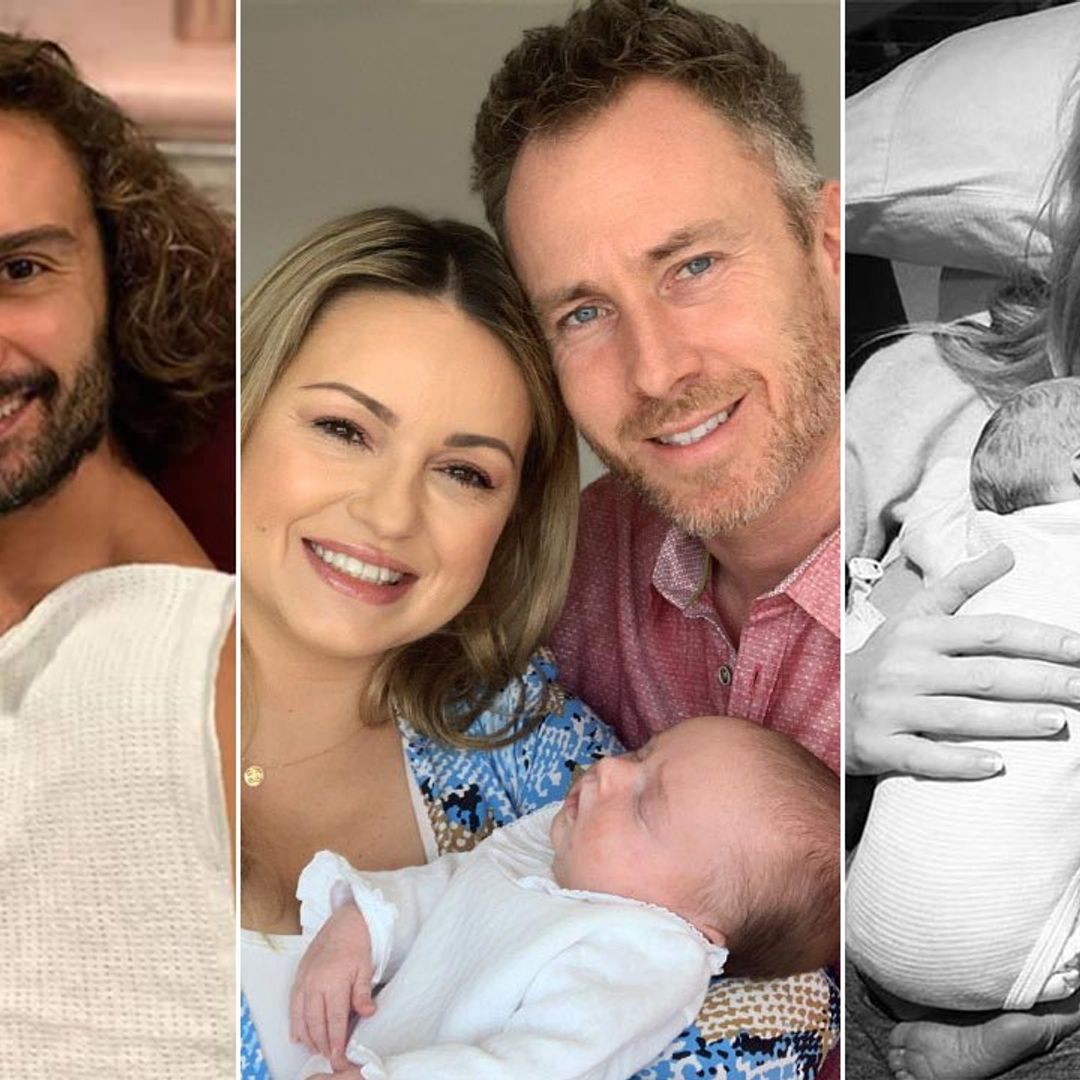 19 intimate photos of celebrity parents with their adorable newborn babies