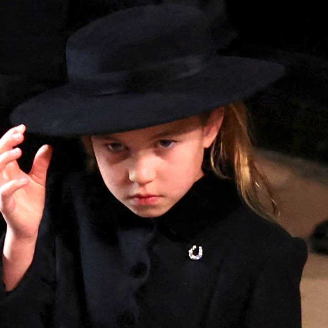 WATCH: Princess Charlotte curtseys alongside Meghan Markle and Kate Middleton at Queen's funeral