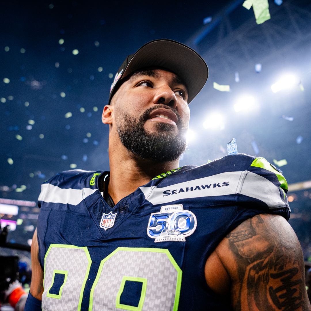 This Seattle Seahawks star's wife will be 36 weeks pregnant on Super Bowl weekend