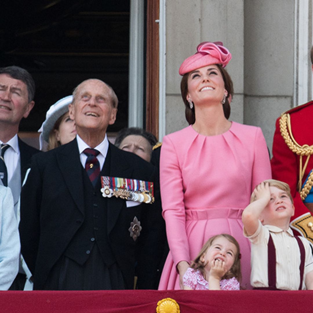 Duchess Kate's matching family! Princess Charlotte and Prince George dress just like mum and dad