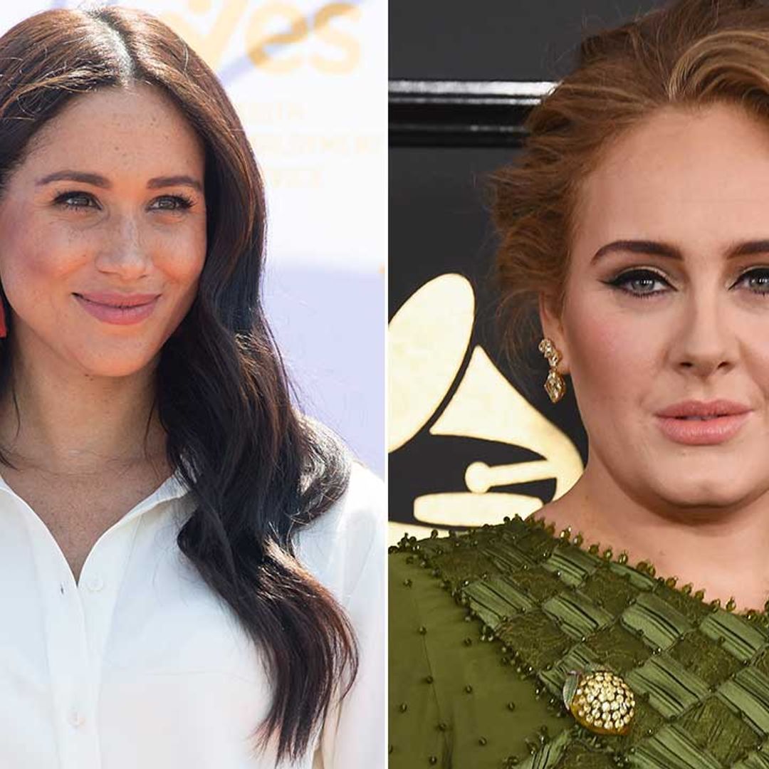 Meghan Markle and Adele's secret meeting revealed in previously unseen photo