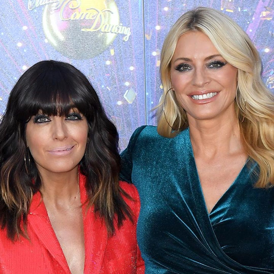 Tess Daly and Claudia Winkleman reunited for Strictly filming
