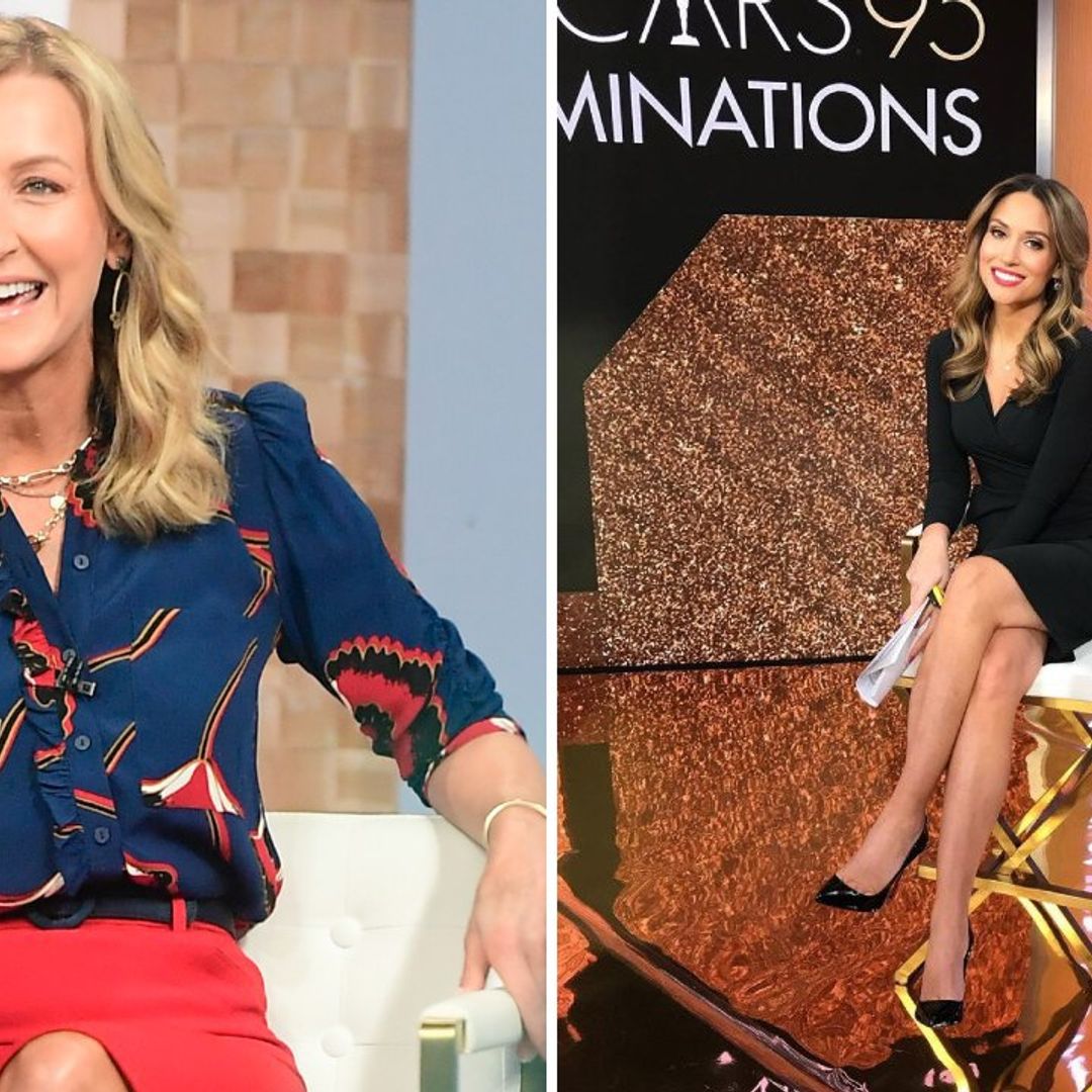Lara Spencer shares fun photo during GMA assignment - and Rhiannon Ally approves!