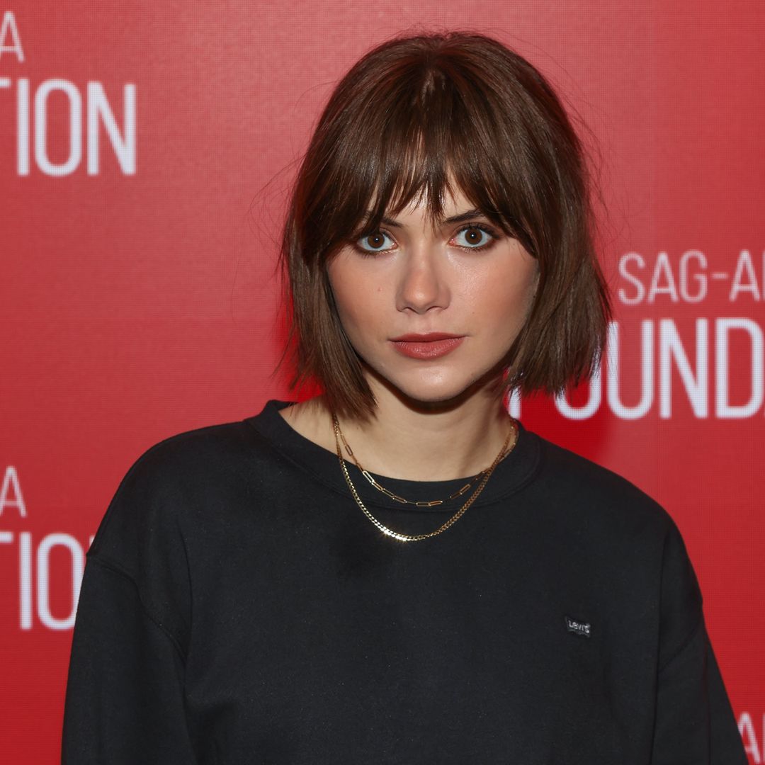 Aled Jones' actress daughter Emilia stuns in miniskirt and white heels while promoting The Running Man