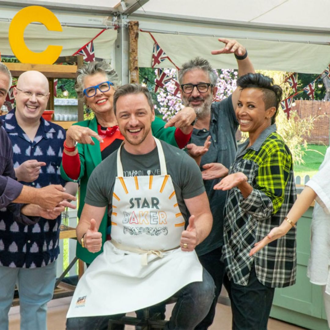 Fans have the best reaction to James McAvoy winning Star Baker on Great Celebrity Bake Off