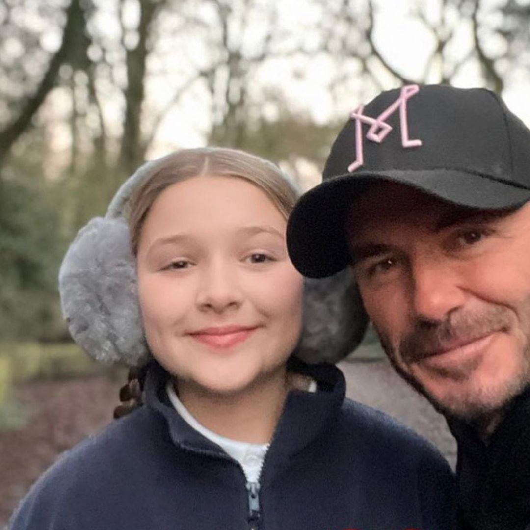 David Beckham shares video of daughter Harper as you've never seen her before!