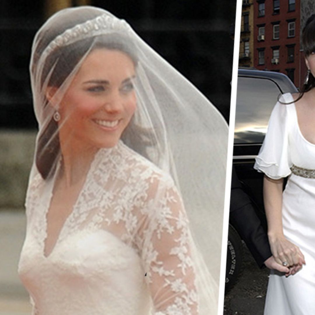 Celebrity brides who wore Alexander McQueen like Kate Middleton
