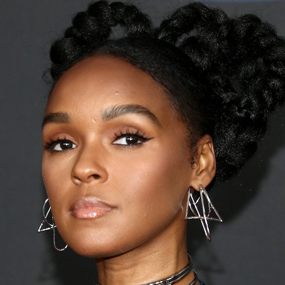 Janelle Monae is glistening in one of her most glamorous looks ever