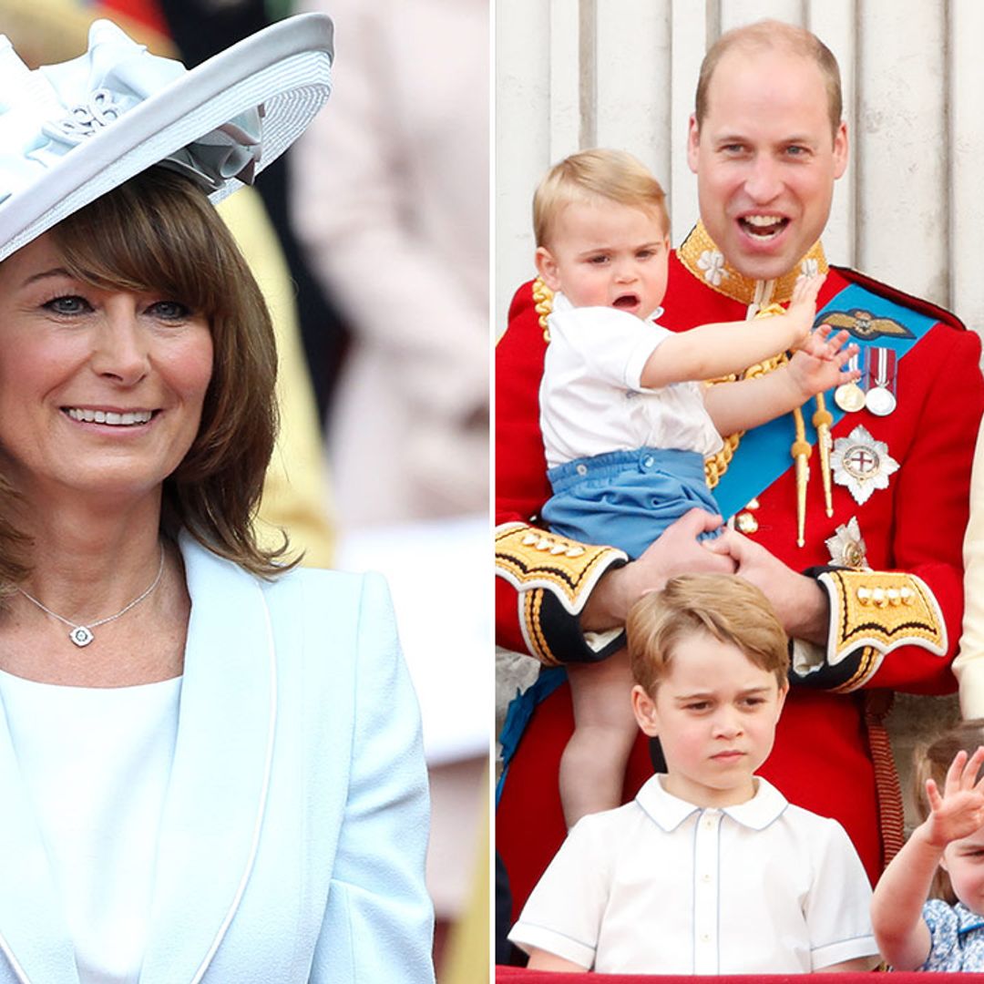 Carole Middleton's new Christmas decorations have George, Charlotte and Louis written all over them