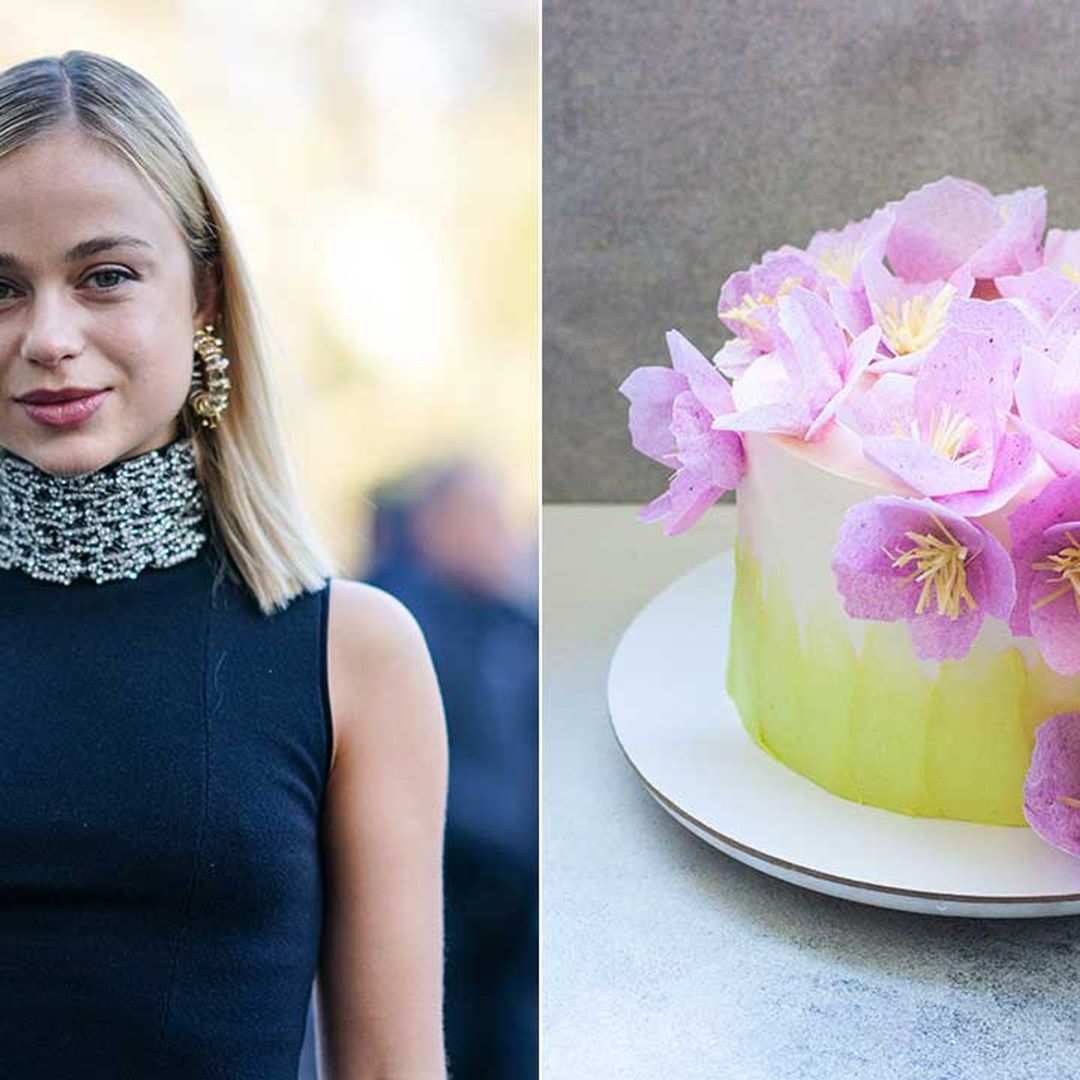 Lady Amelia Windsor's birthday cake is unbelievably elegant – look