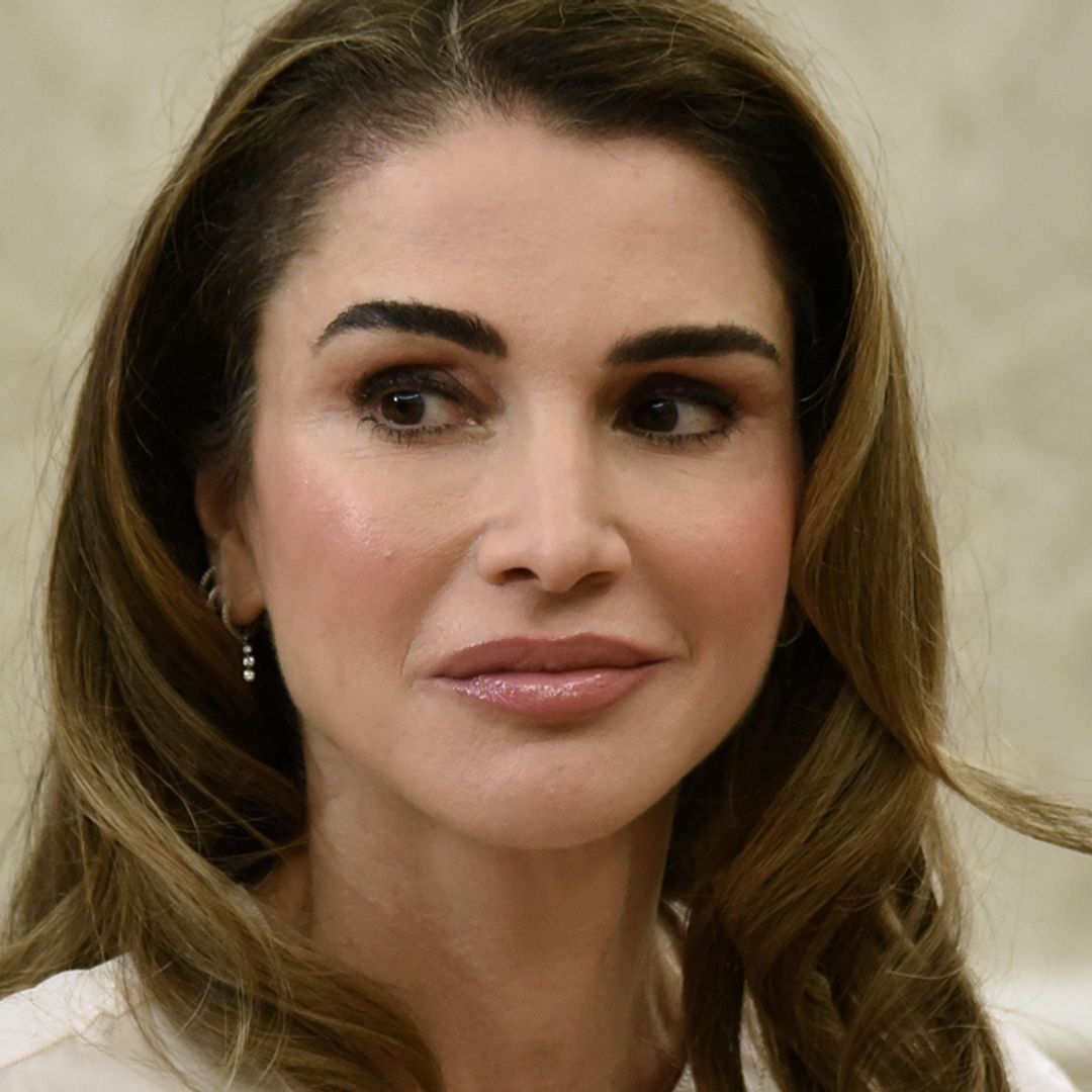 Queen Rania's mother-of-the-bride outfit's subtle link to late Queen Elizabeth