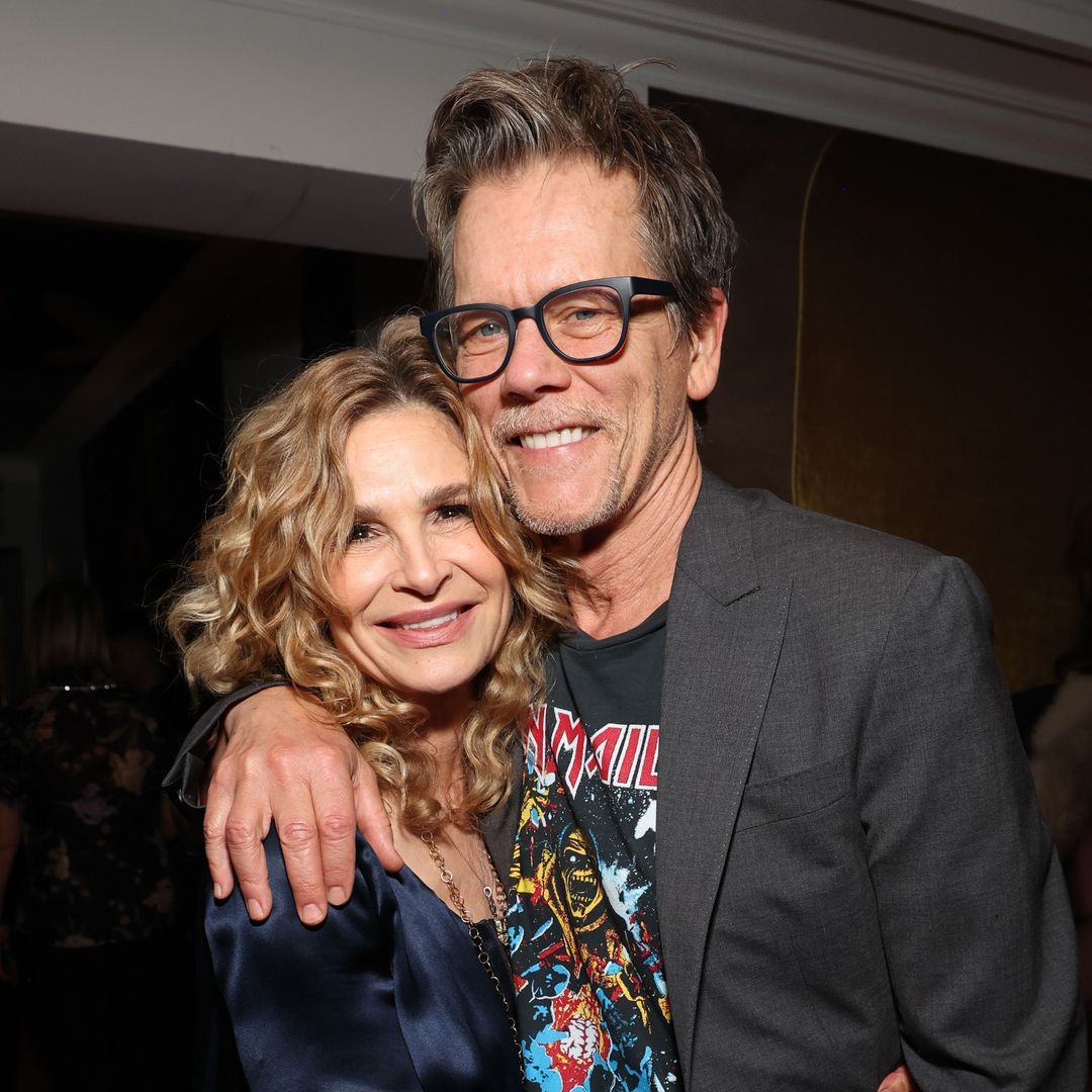 Kyra Sedgwick cozies up to Kevin Bacon in new photo from star-studded night out