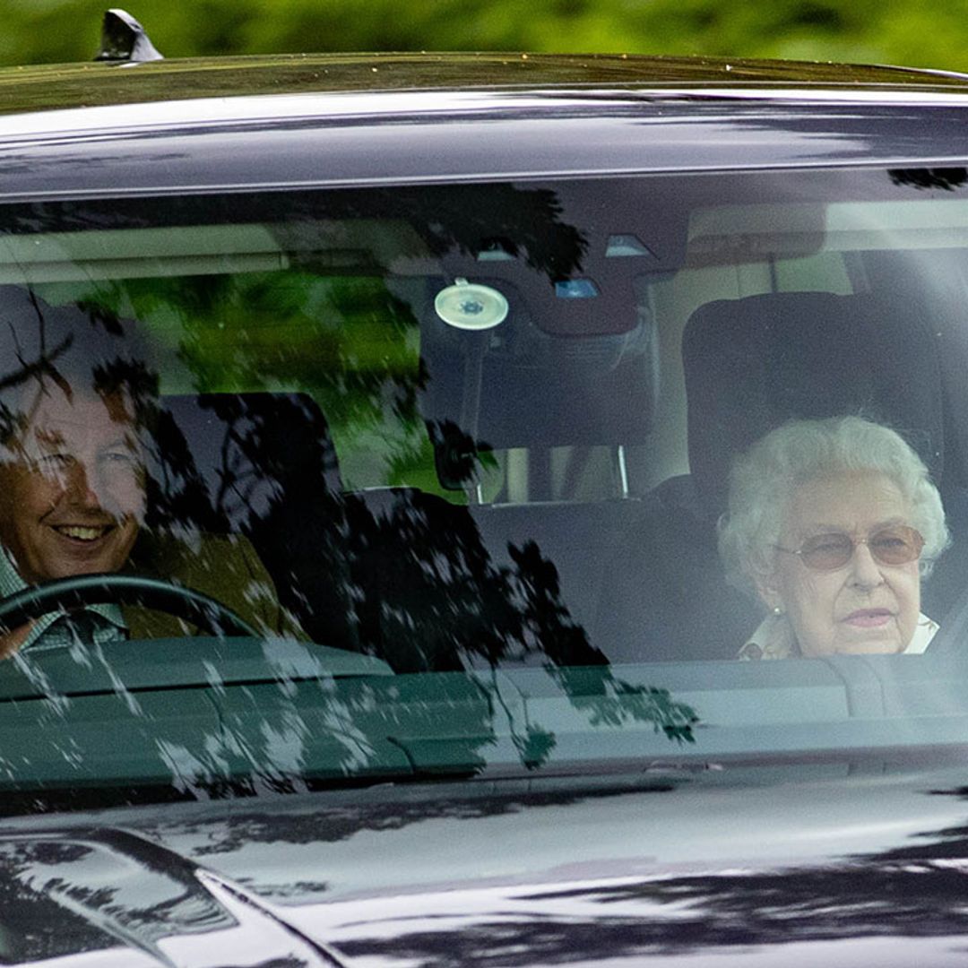 The Queen pictured in Sandringham on private break