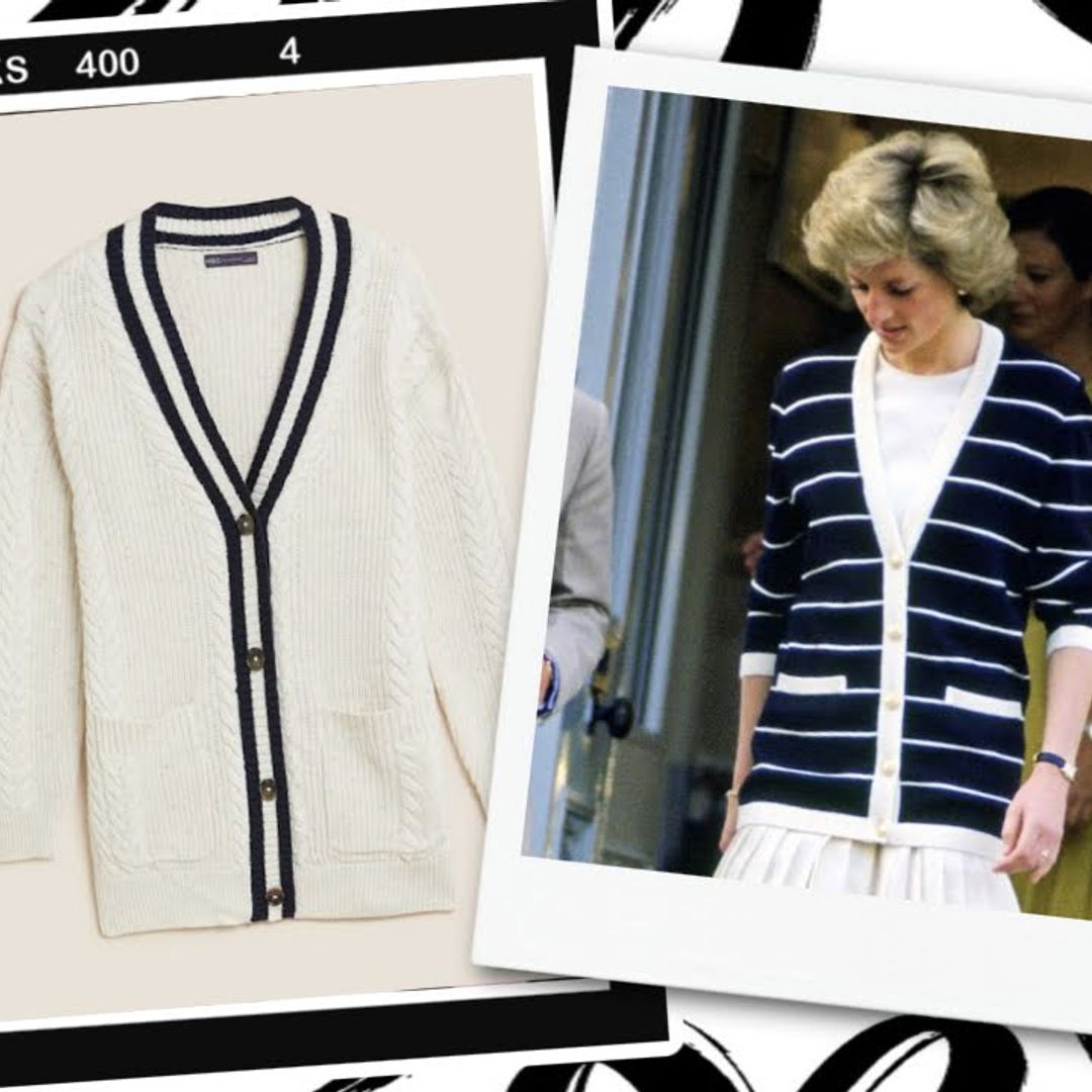 Marks & Spencer's £35 cardigan reminds of Princess Diana's favourite longline Chanel