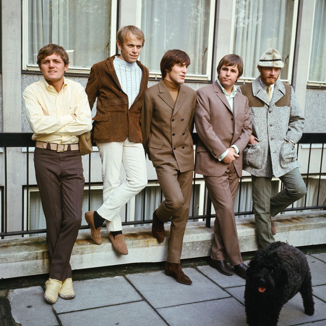 Tailoring, earth tones and turtlenecks became part of The Beach Boys look