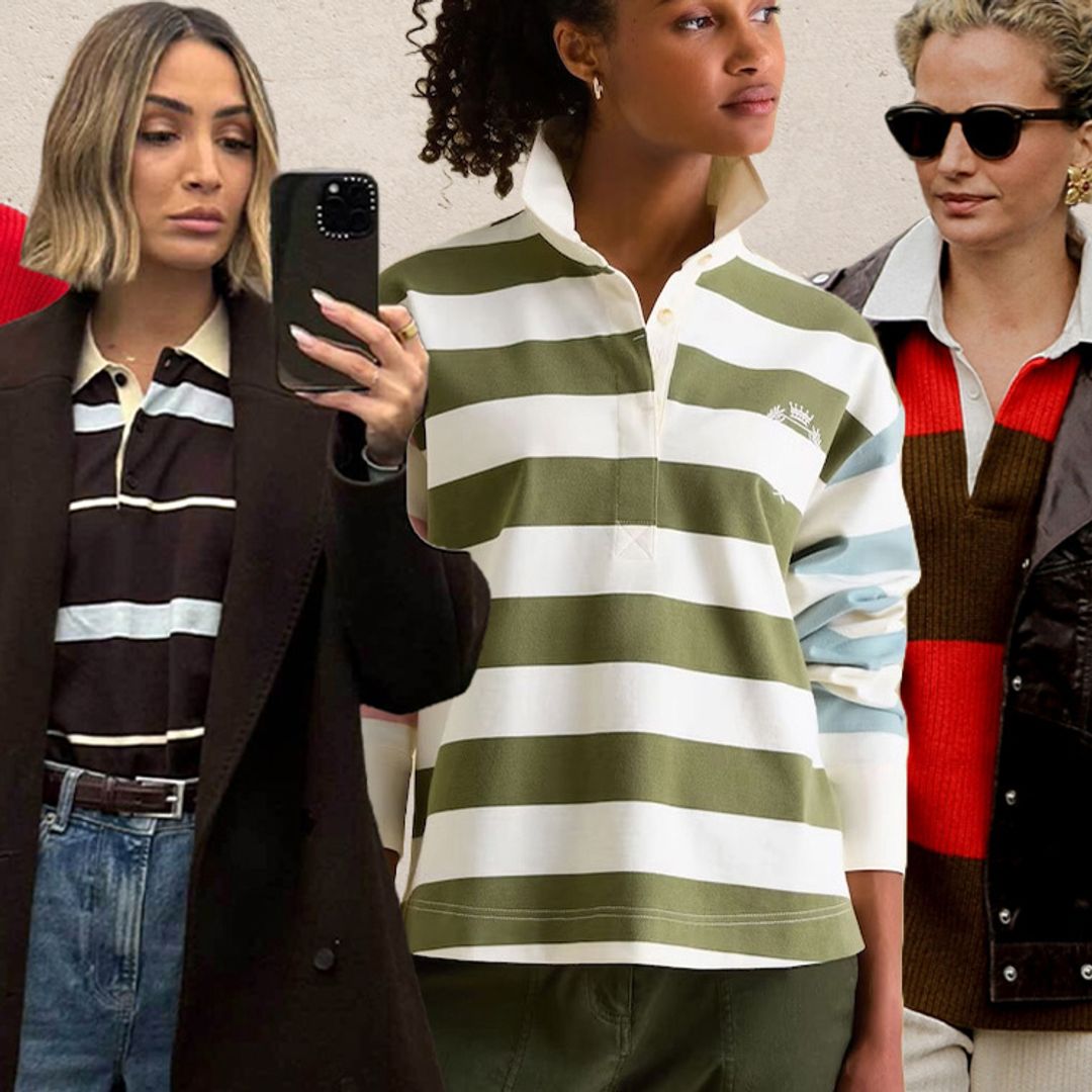 The renaissance of the cool rugby top is spring's surprising trend