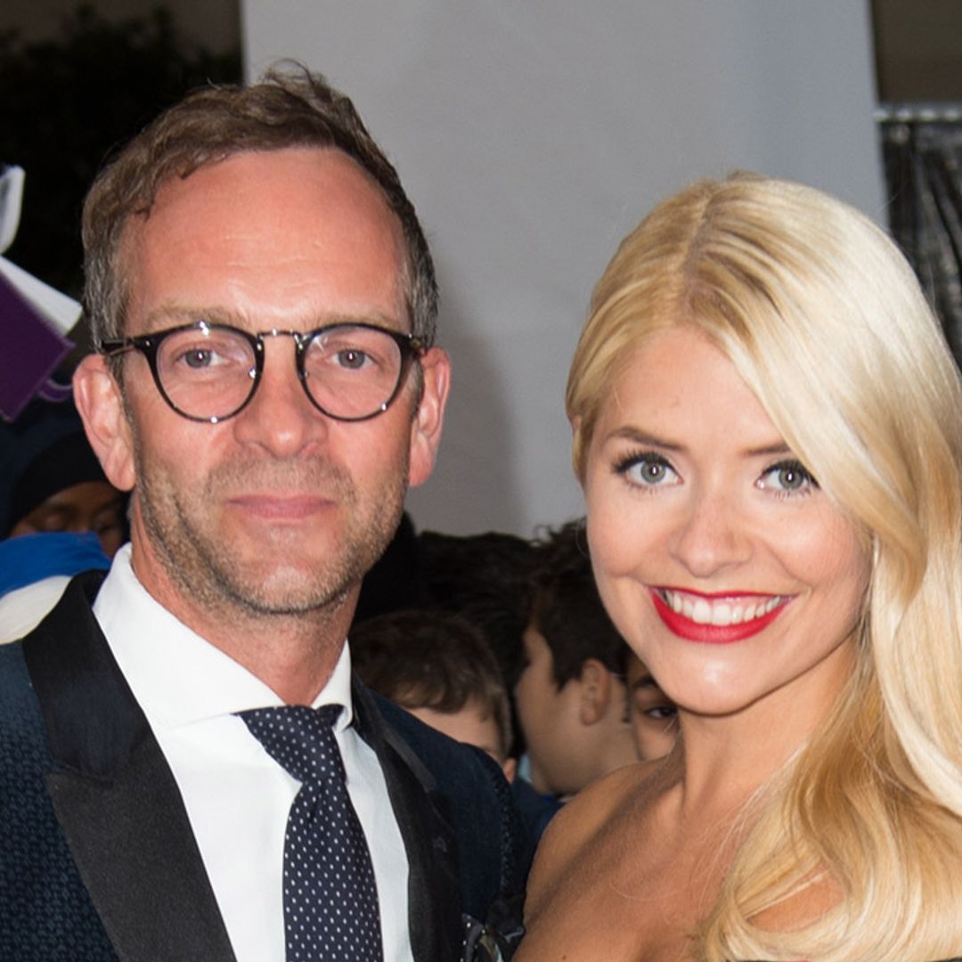 Holly Willoughby holds hands with husband during rare outing