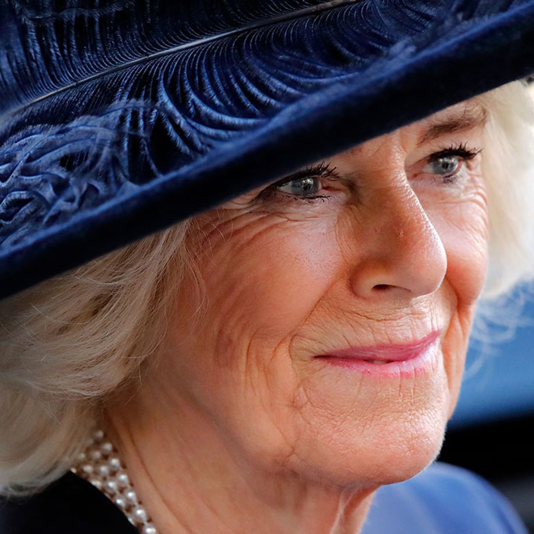 The Duchess of Cornwall is stylish in Swindon rocking heritage chic