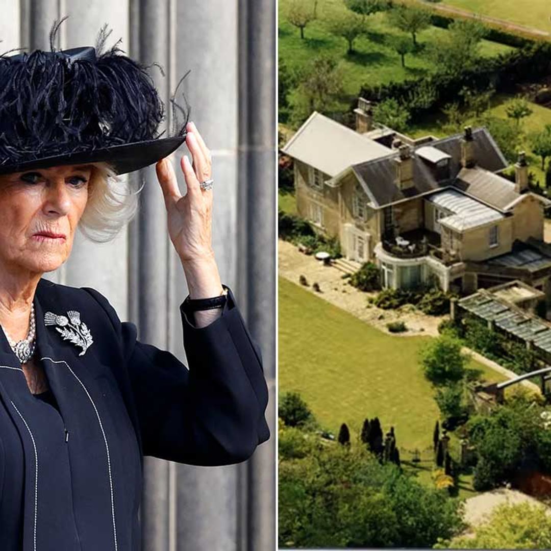 Queen Consort returns to her £850k Wiltshire home alone - see photos