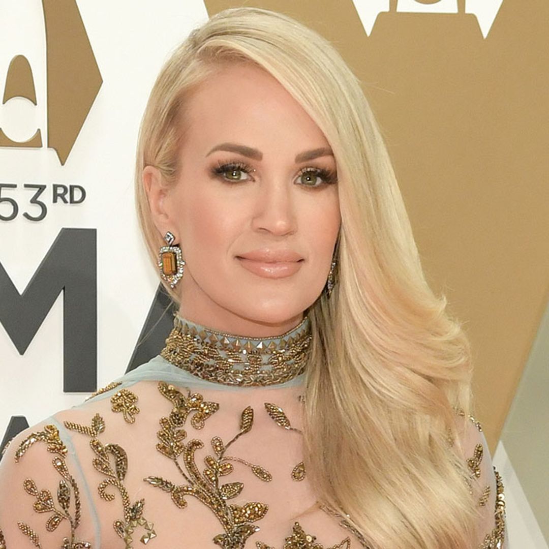 Carrie Underwood captivates fans in daring sparkly jumpsuit