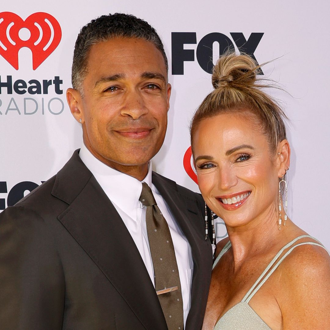 T.J. Holmes hints he's married Amy Robach with telling comment