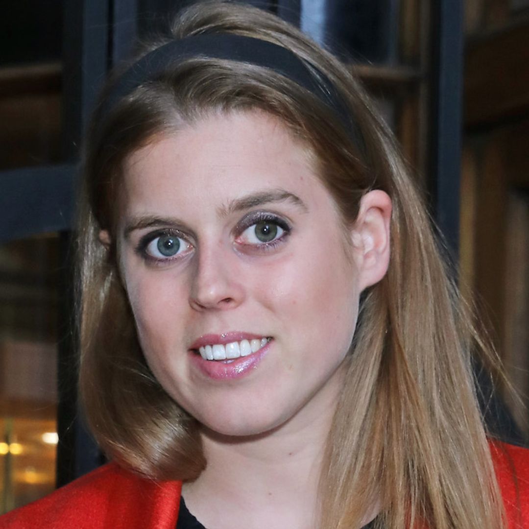 Princess Beatrice stuns in silky red dress on Princess Eugenie's birthday night out