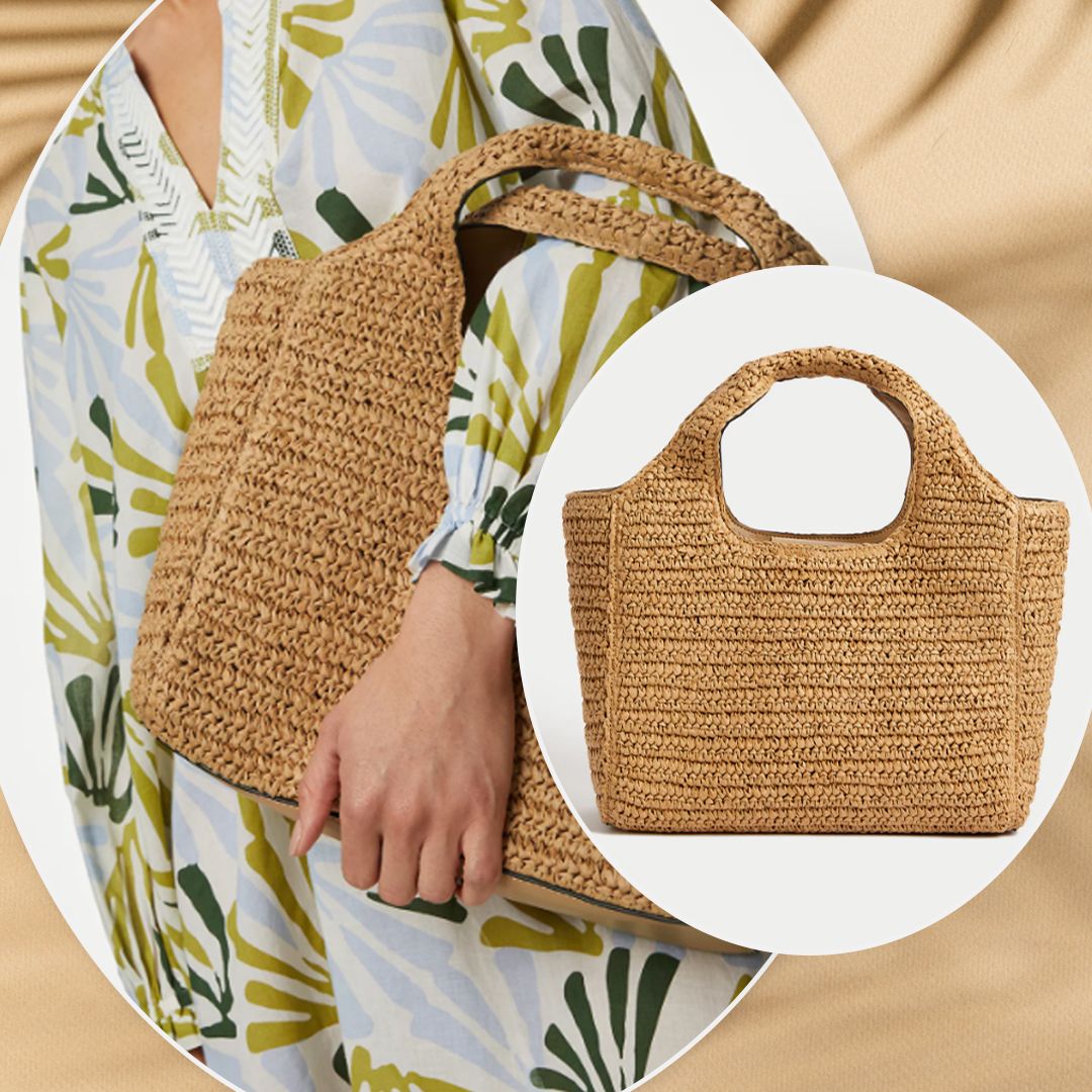 I've found the M&S straw bag of dreams for summer – and it could easily be mistaken for designer