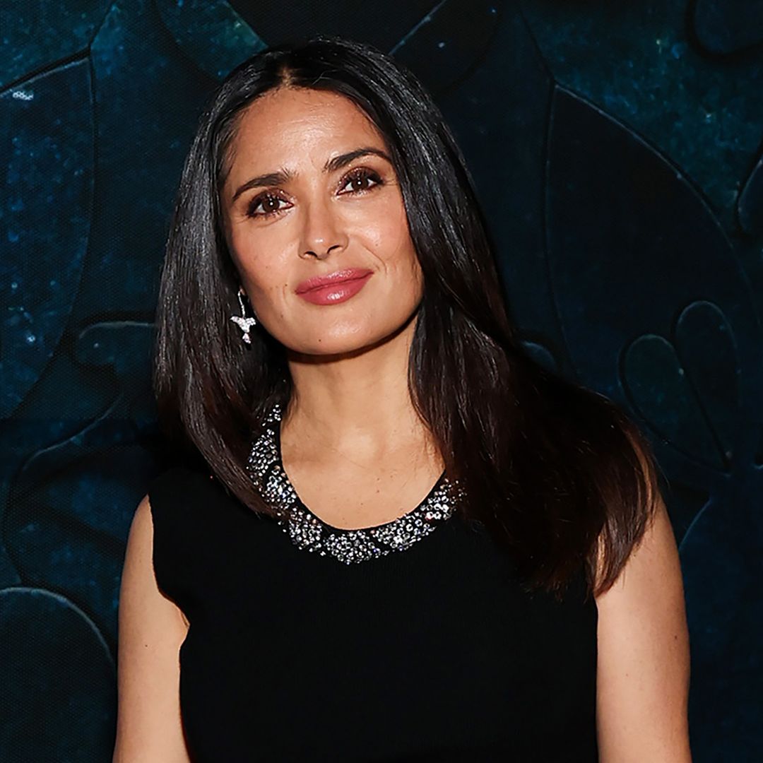 Salma Hayek stuns alongside daughter Valentina, her parents and brother in multi-generational video – and you won't believe what they're doing