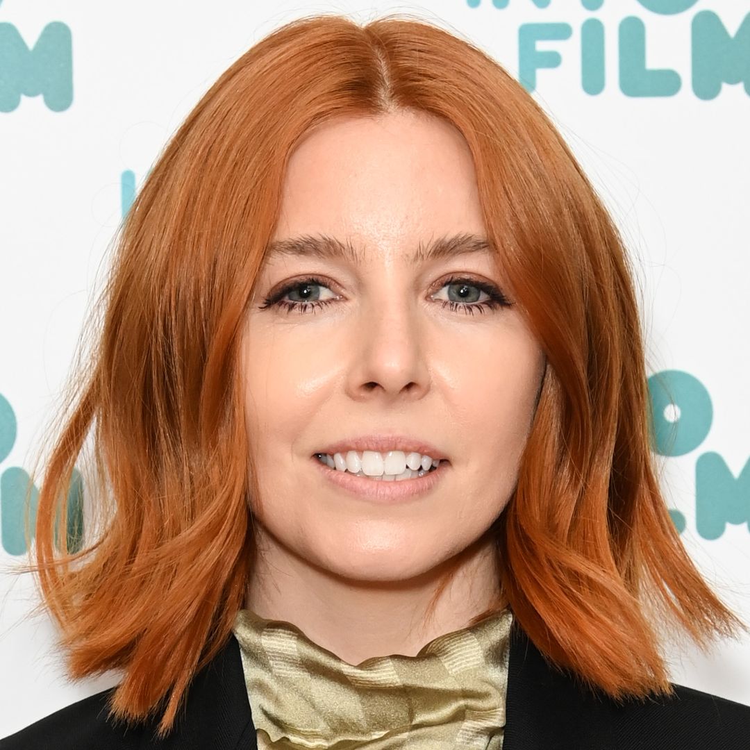 Stacey Dooley debuts curly hair transformation in leggy mini dress - and beau Kevin Clifton approves!